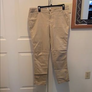 Old Navy Women's Khaki Diva Skinny Pants Size 12